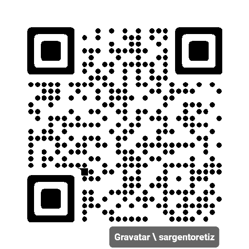 QR sargentoretiz Gravatar 